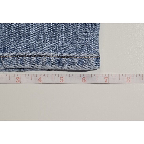 VTG Levi's 512 Jeans Womens 16 L Light Wash Classic Slim Fit High Rise 90s Y2K - Picture 7 of 8